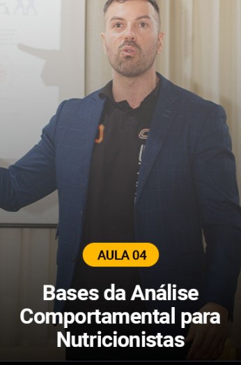 Análise Comportamental para Nutricionistas